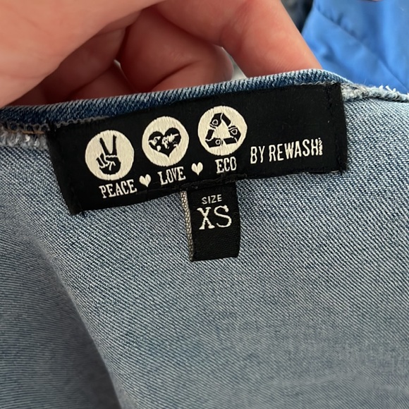 DENIM DRESS WITH BELT - Picture 3 of 3